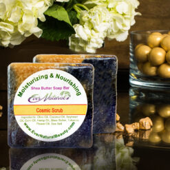 Blue Moroccan Spice Shea Butter Scrub Bar